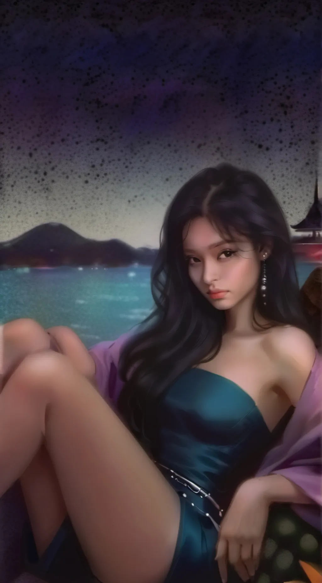 ai character: Kathrine  background