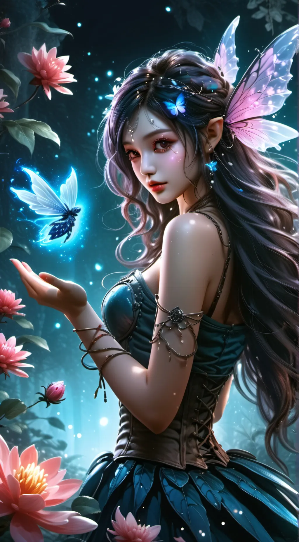 ai character: Olette  background