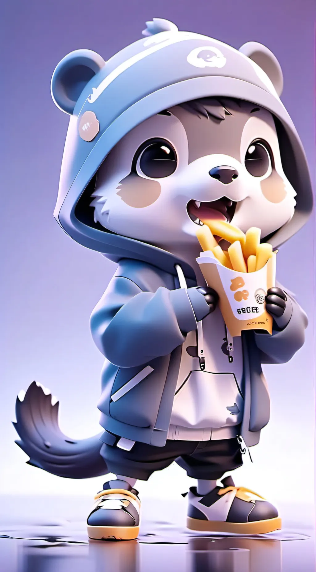 ai character: Kc background