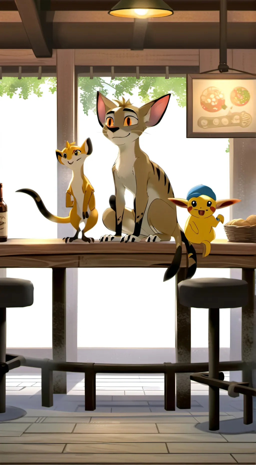 ai character: Oscar The Lizard  background