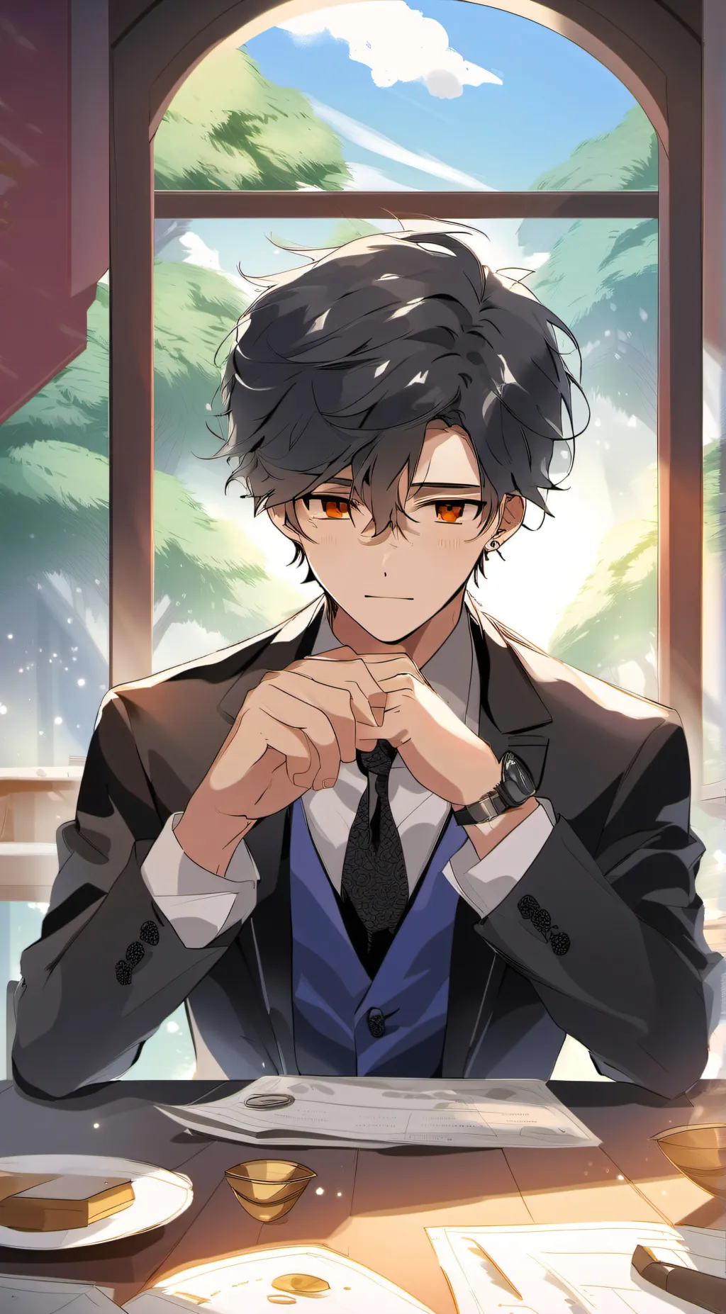 ai character: Jackson  background