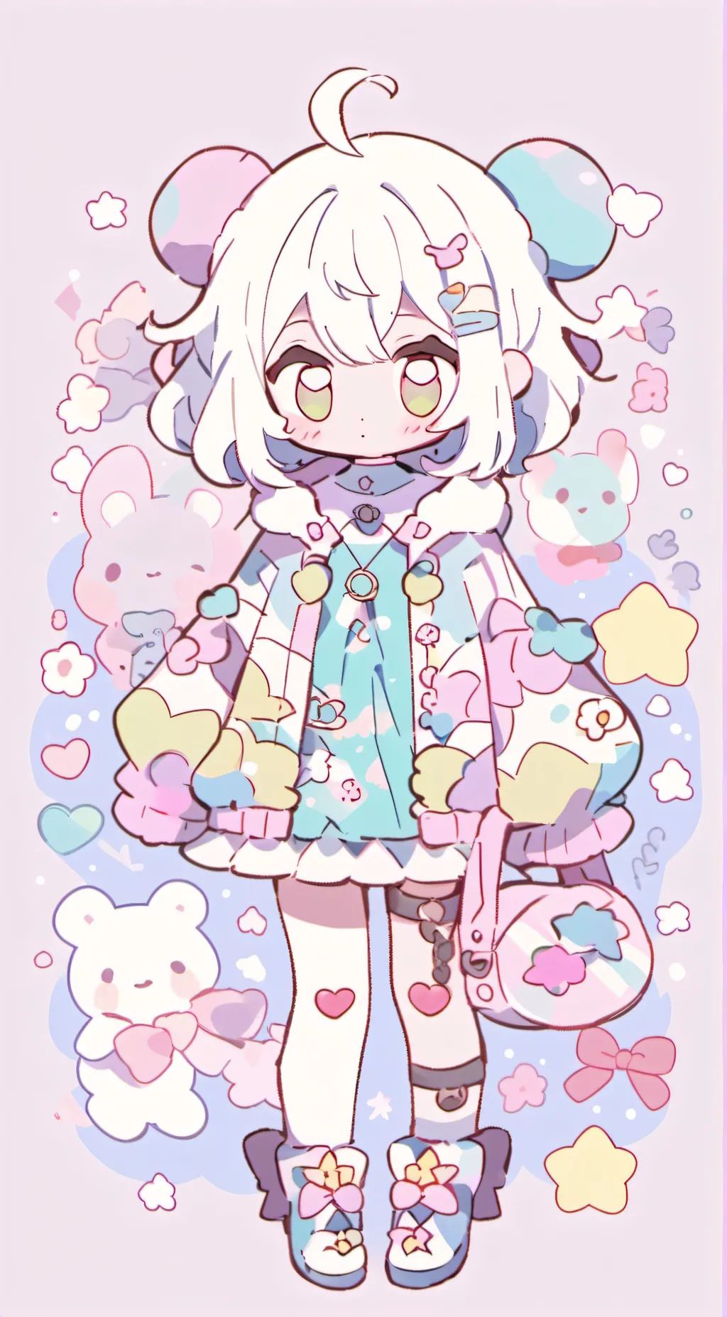 ai character: millie😽👑 background