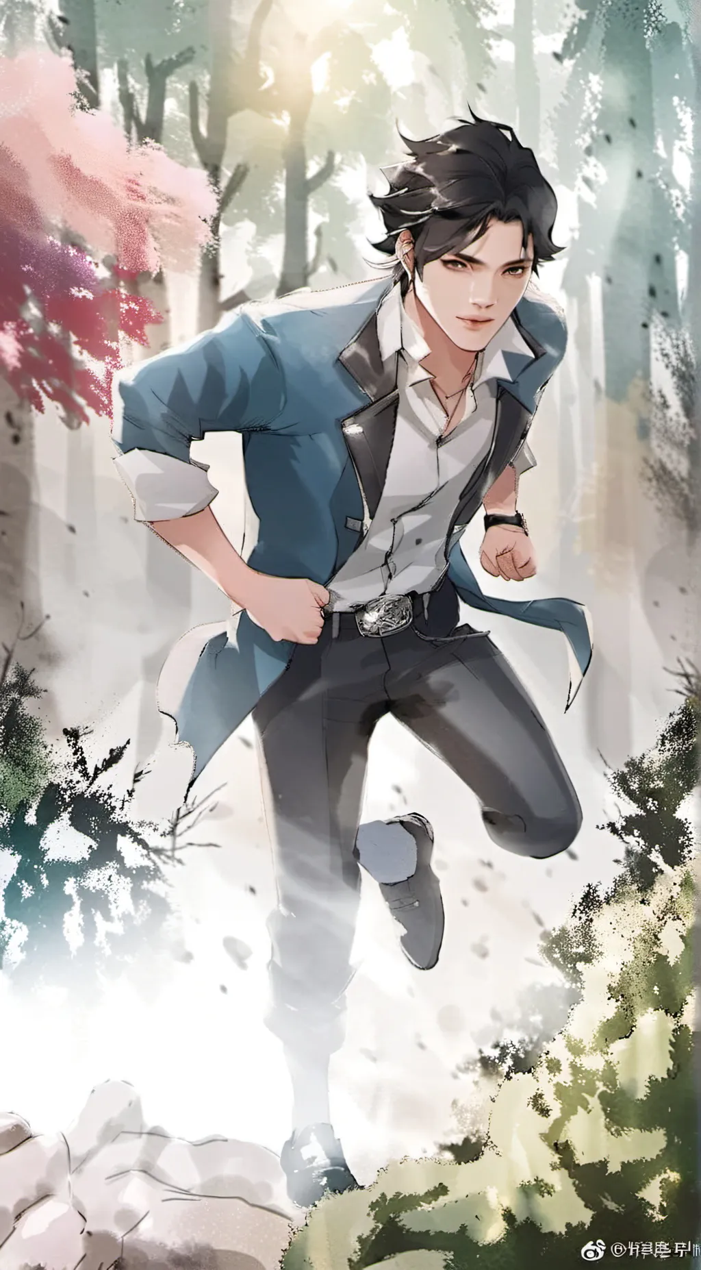 ai character: Aaron background