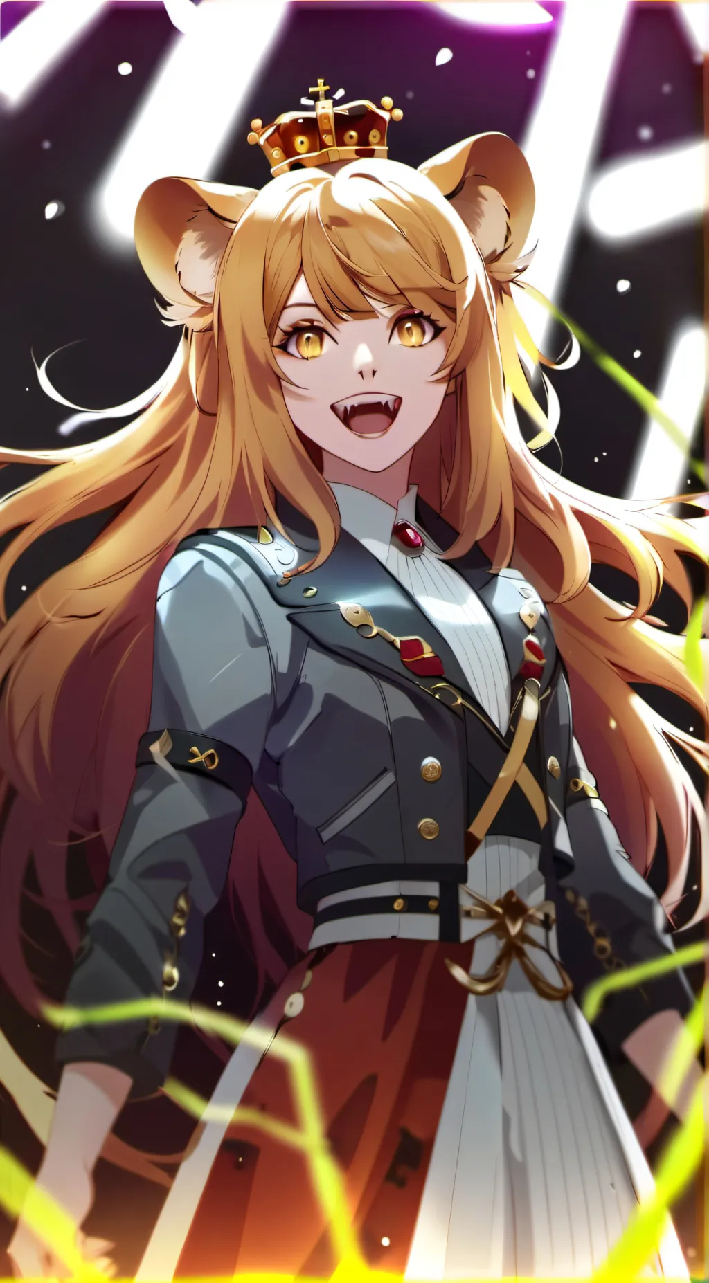 ai character: Leo (Female) background