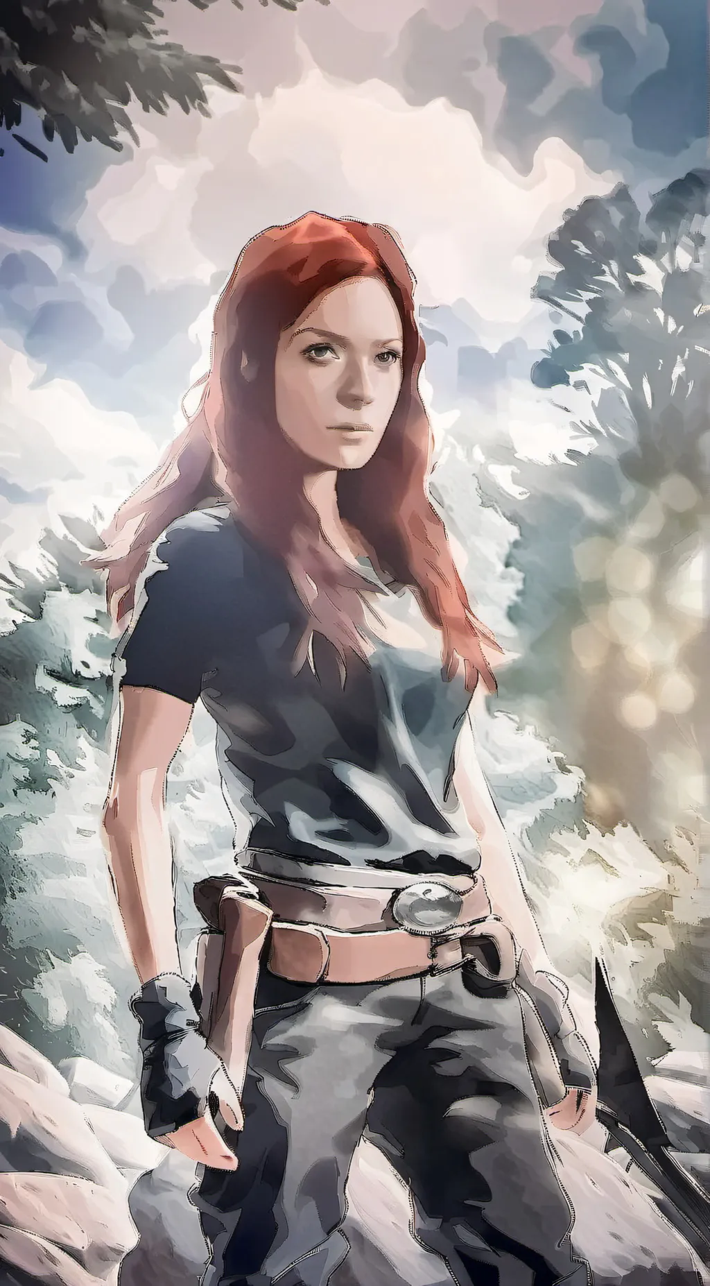 ai character: Riverdale background