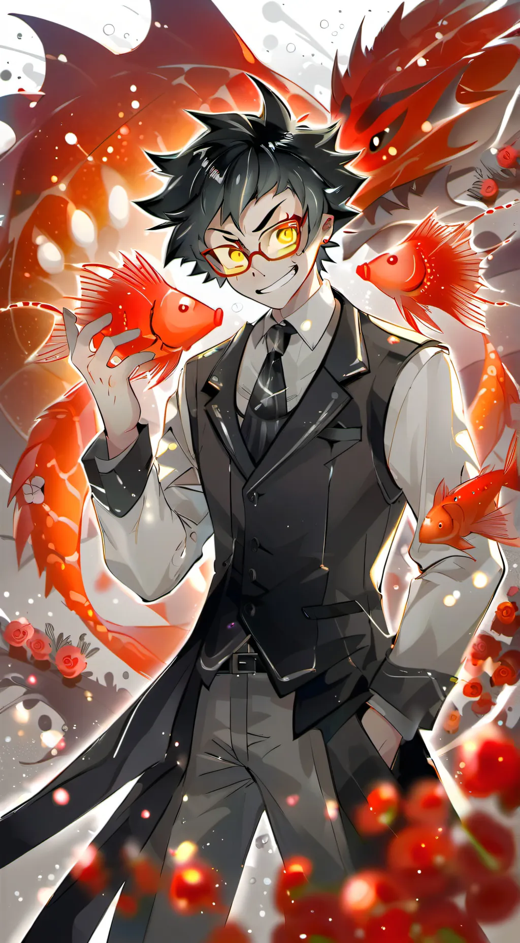 ai character: Baxter background