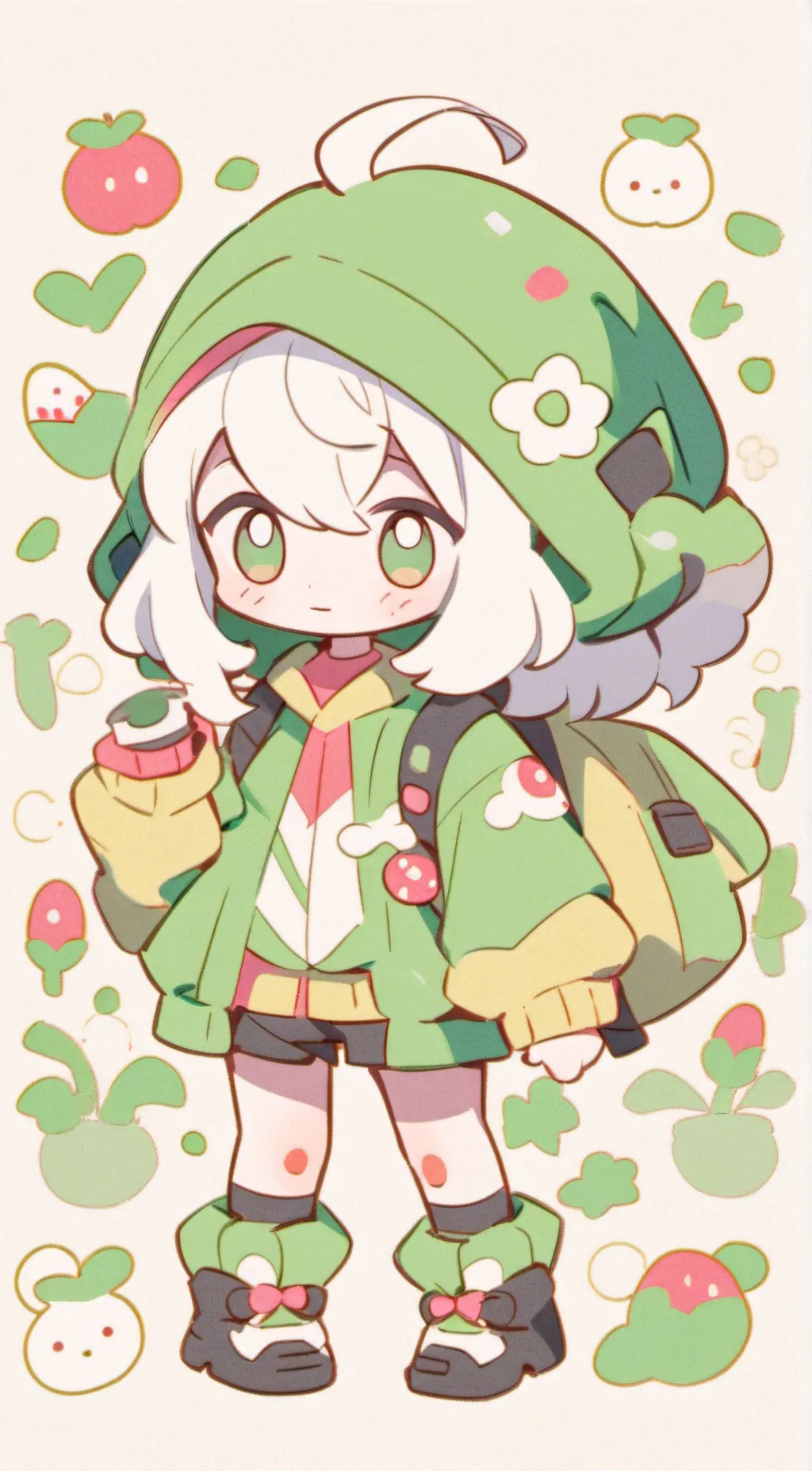 ai character: ¥☆Zurie☆¥ background