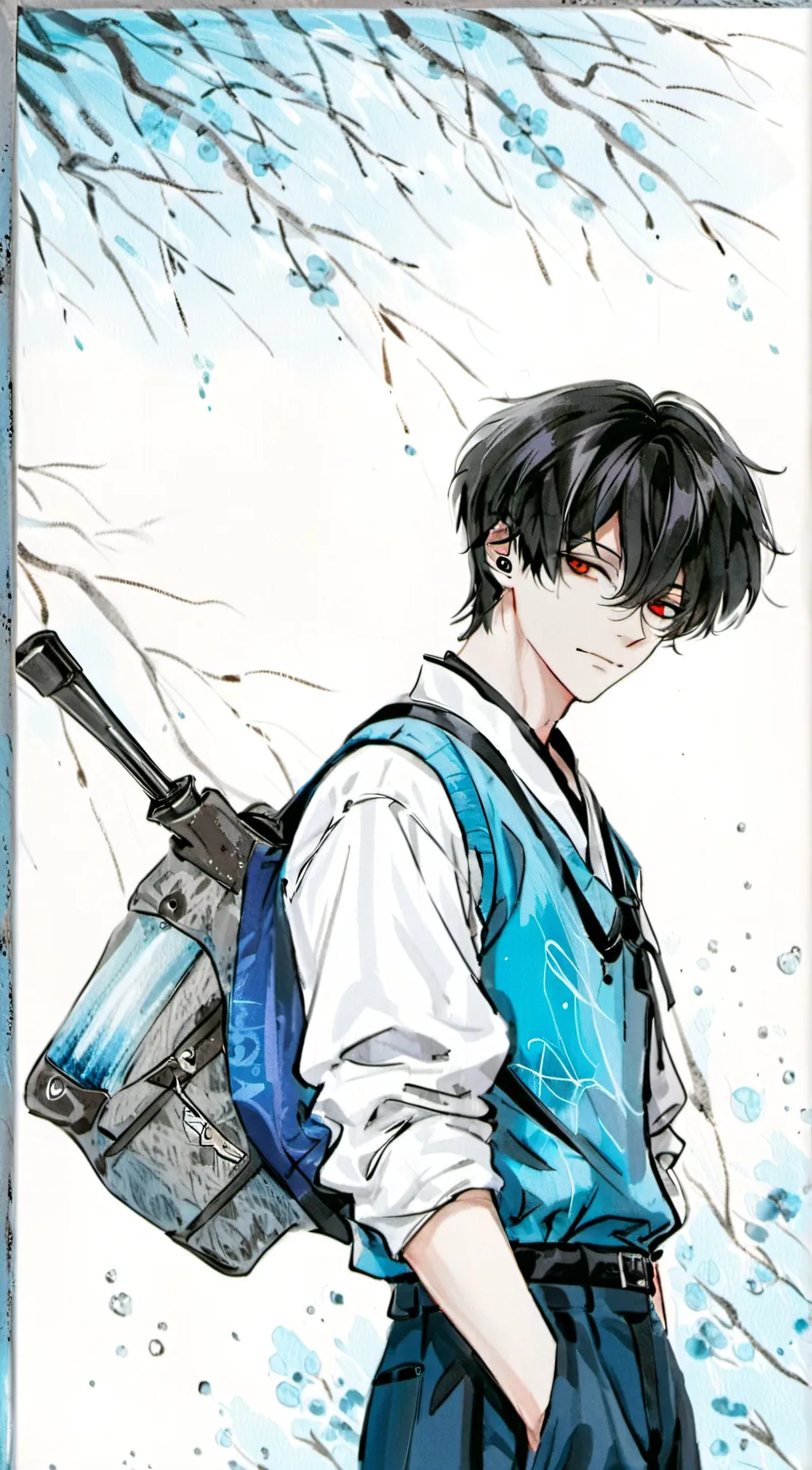 ai character: Asher background