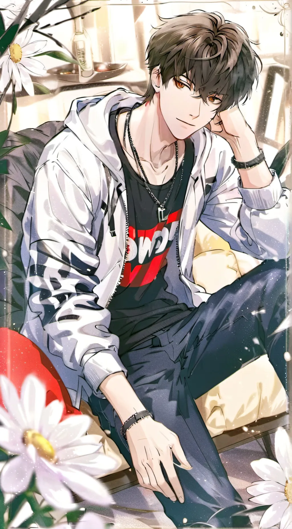 ai character: Noah  background