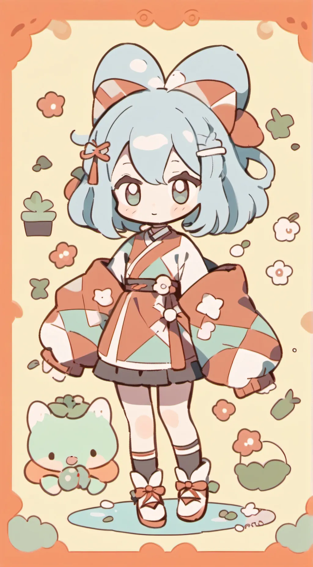 ai character: 🦋butterfly🦋 background