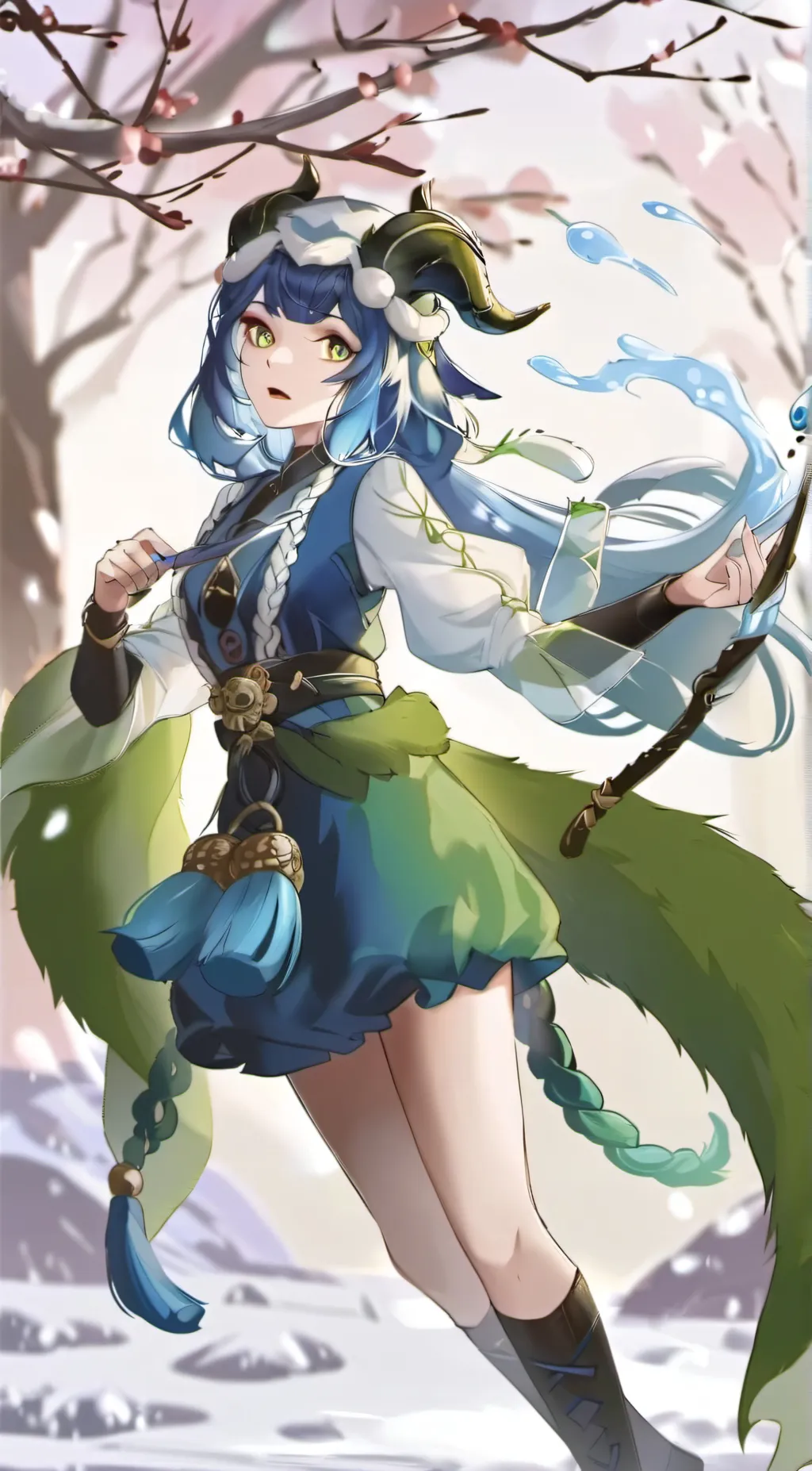 ai character: morani background