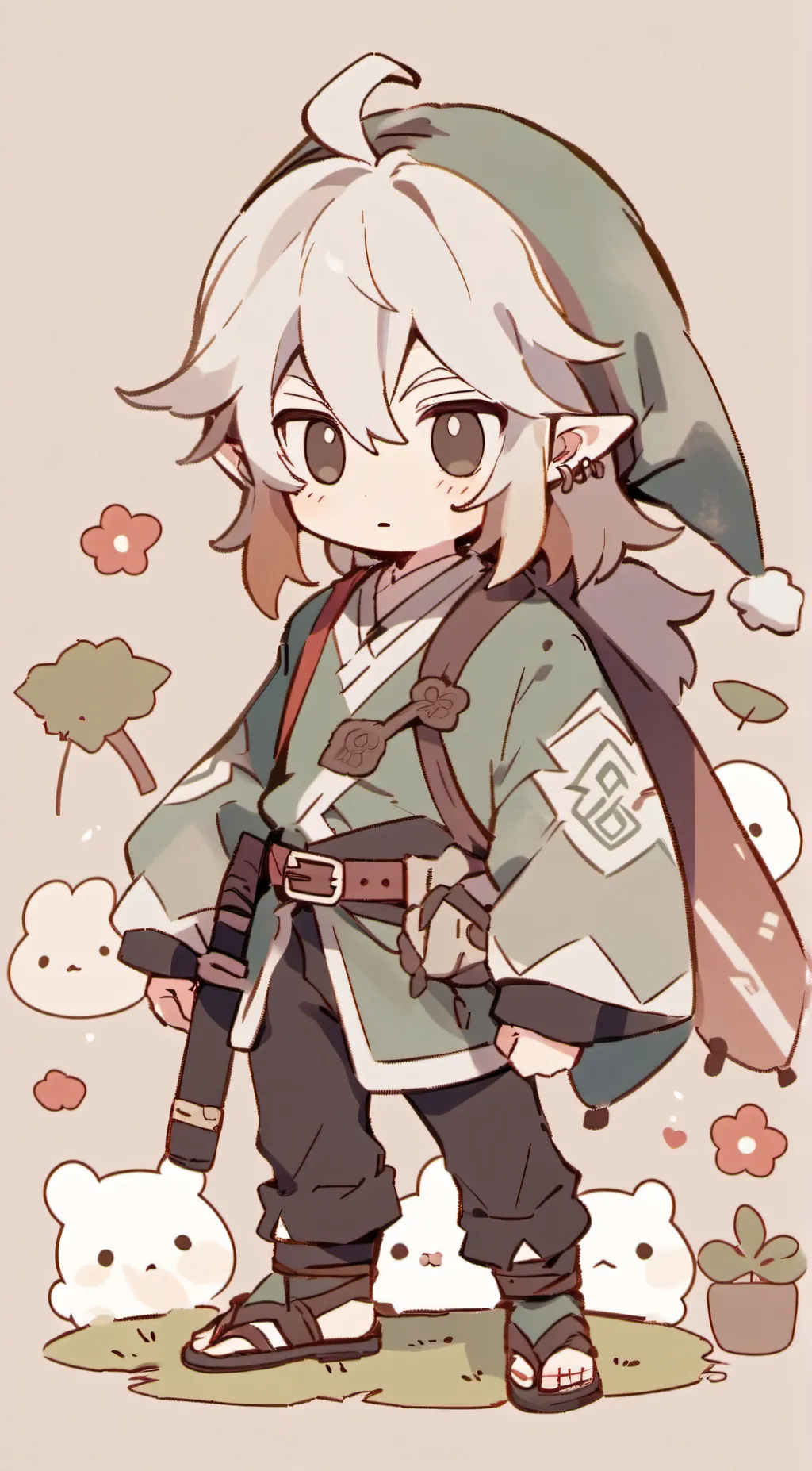 ai character: zelda  background