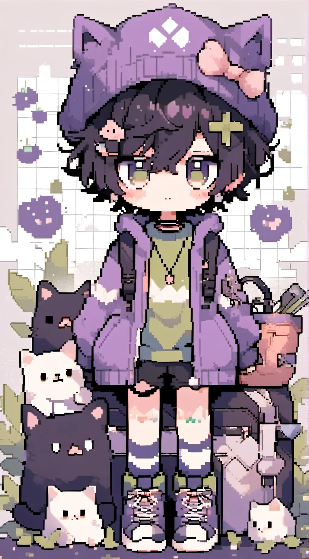 ai character: akuma background