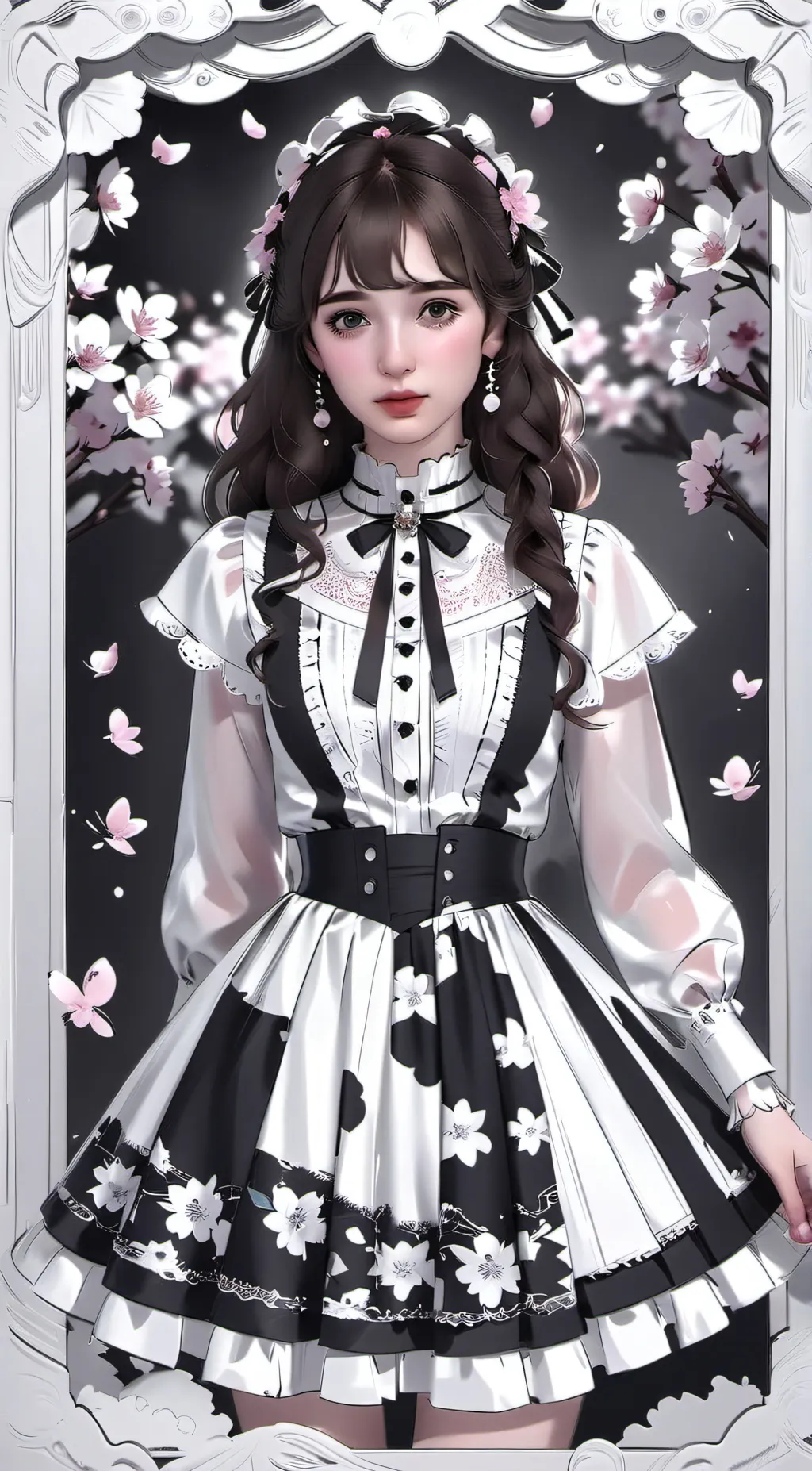 ai character: Lucie background