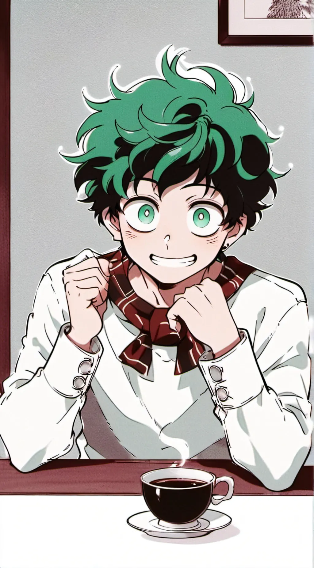 ai character: Midoriya Izuku background