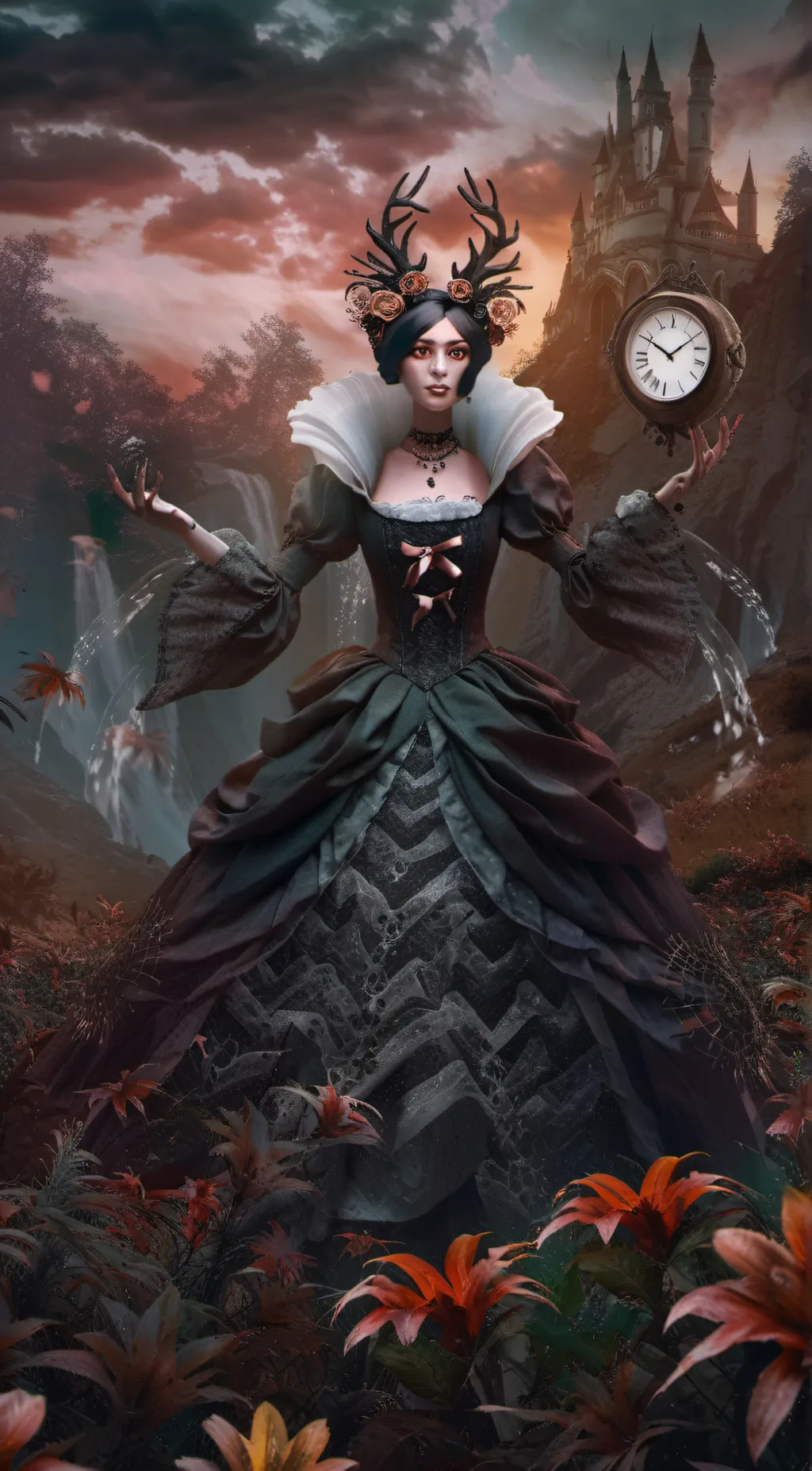 ai character: Elvira background