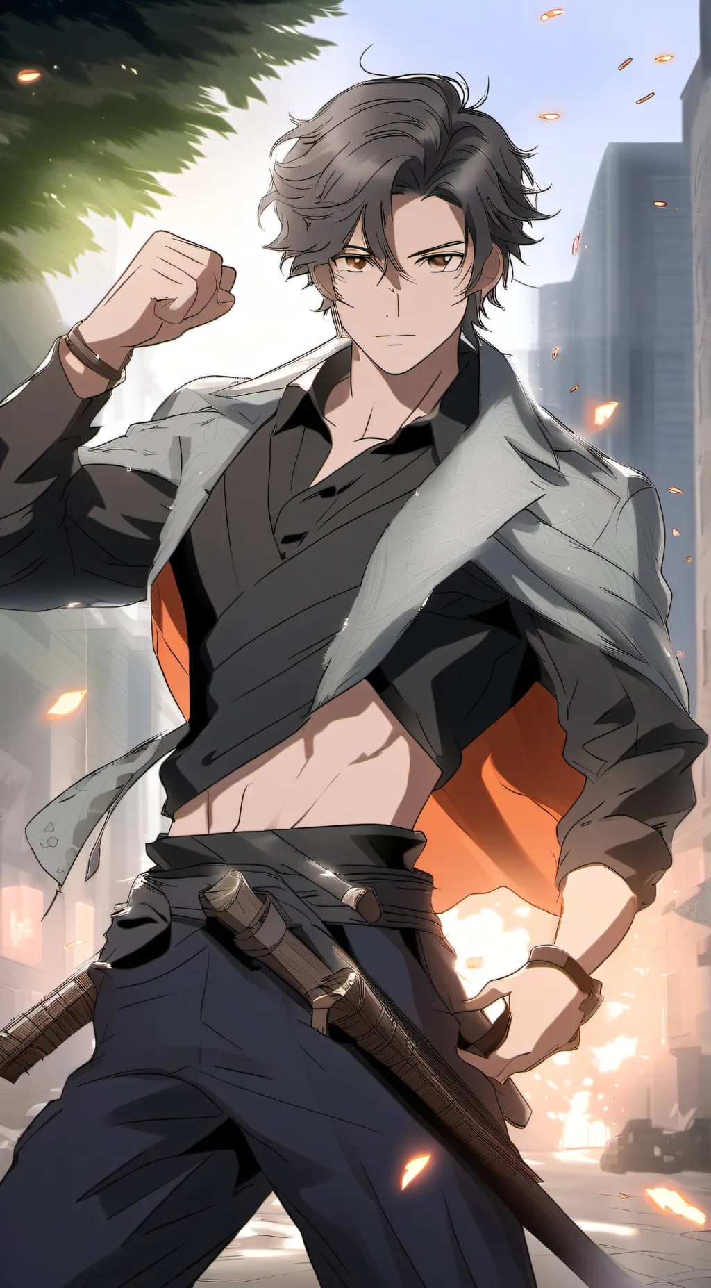 ai character: David background