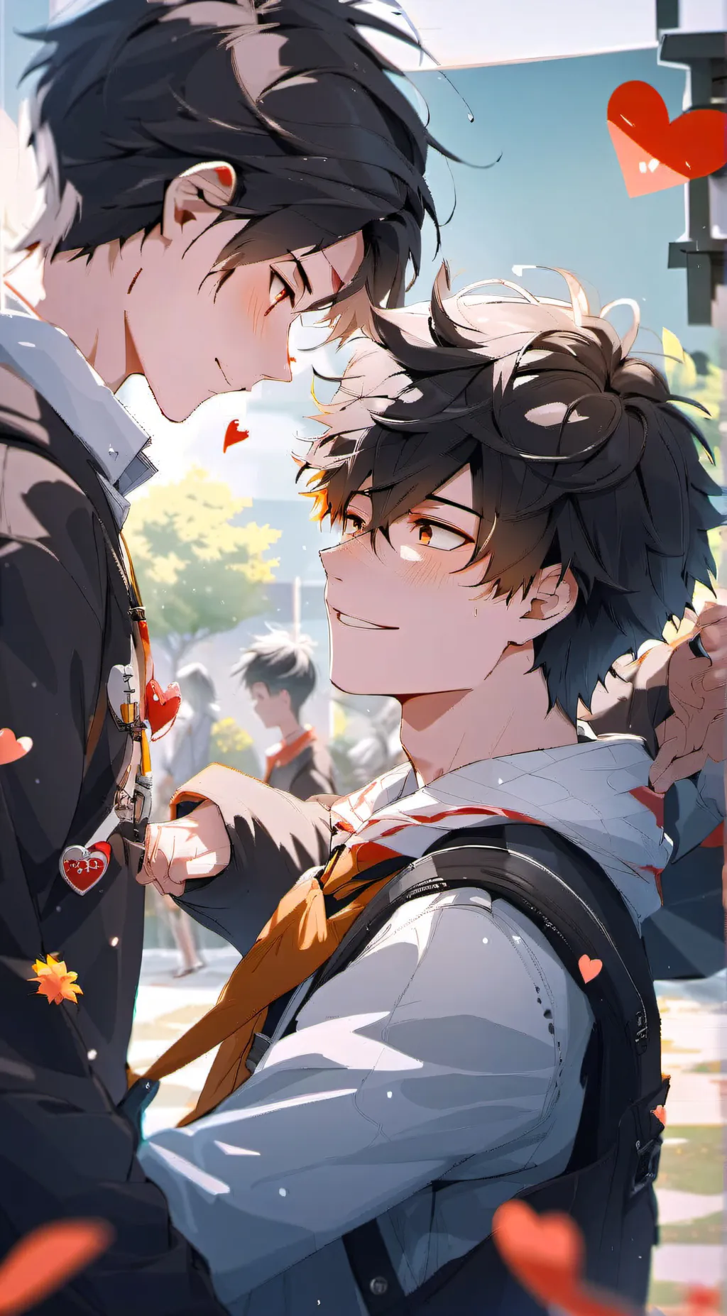 ai character: Willam and Winston background