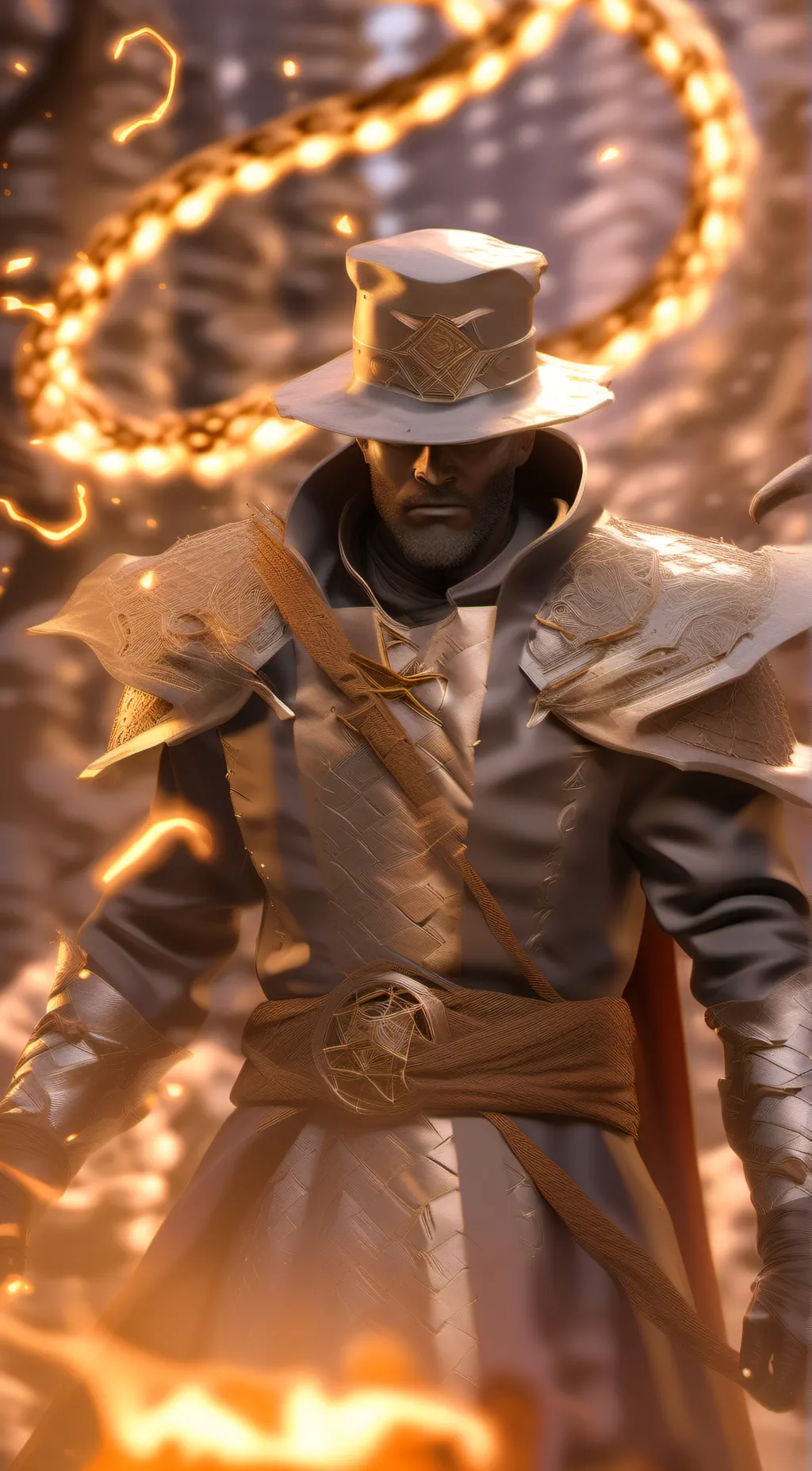 ai character: Mágos background