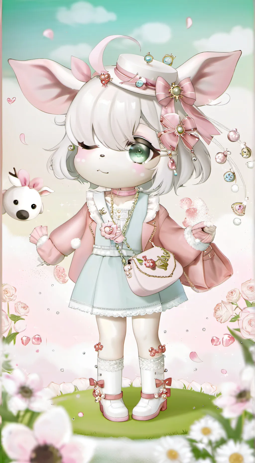 ai character: Picky picky background