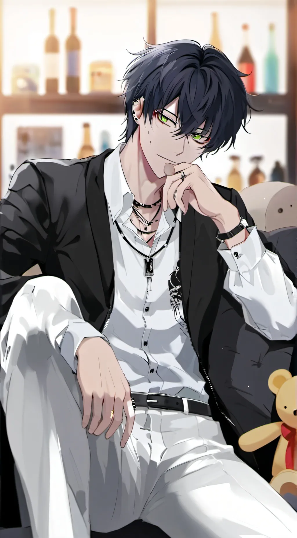 ai character: Mack background