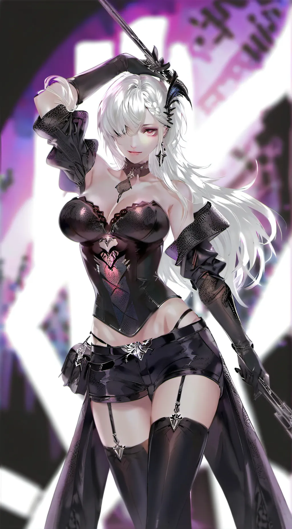 ai character: luna background