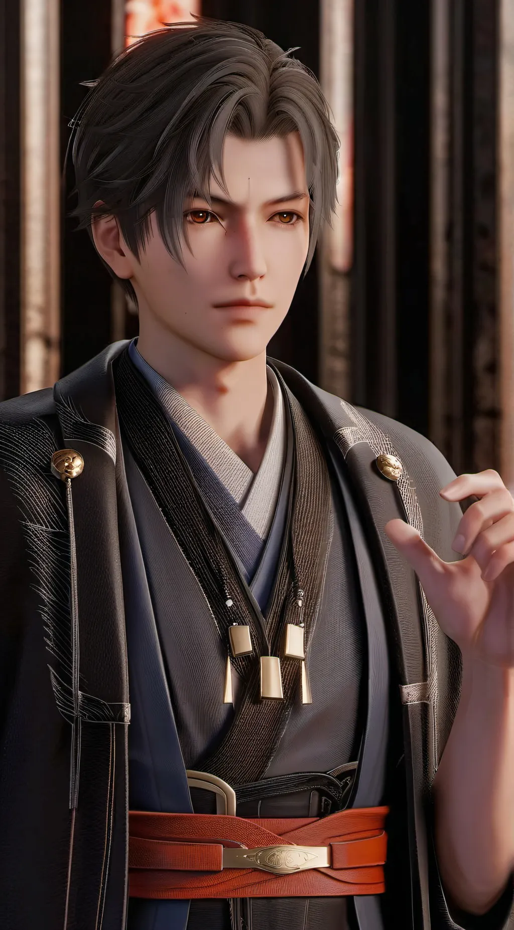 ai character: Hashira’s master  background