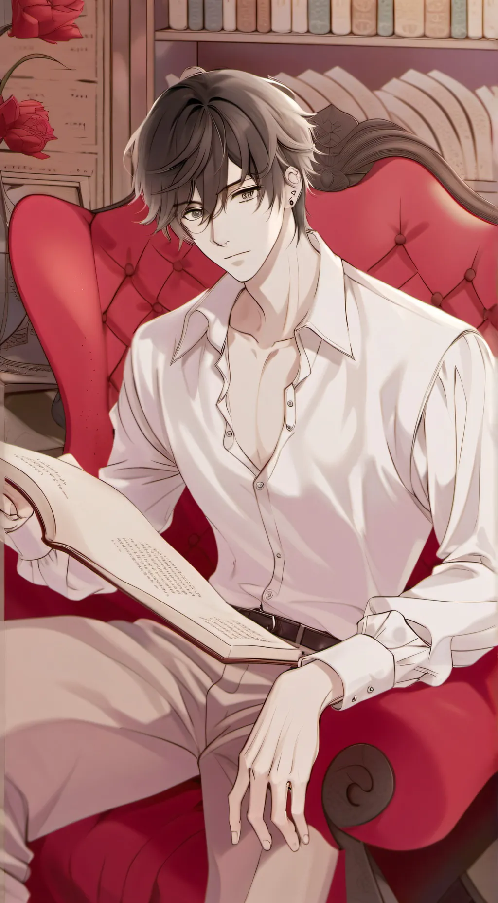 ai character: Max  background