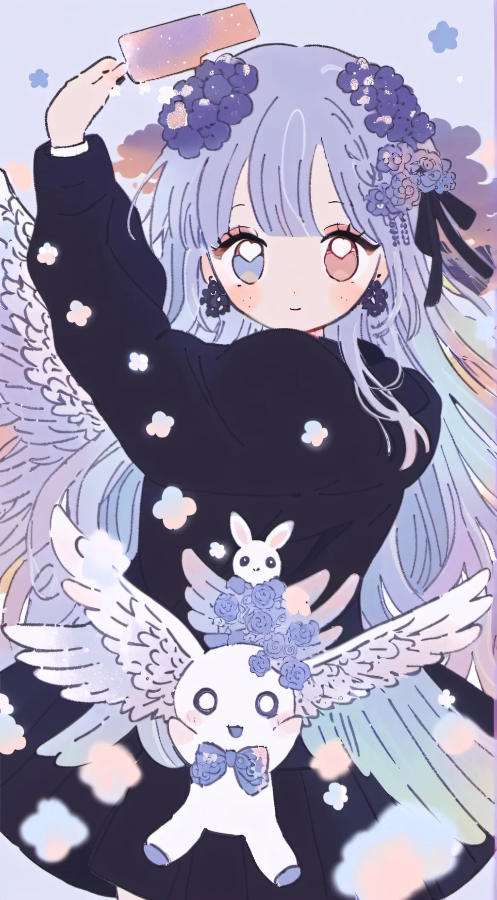 ai character: Luna background