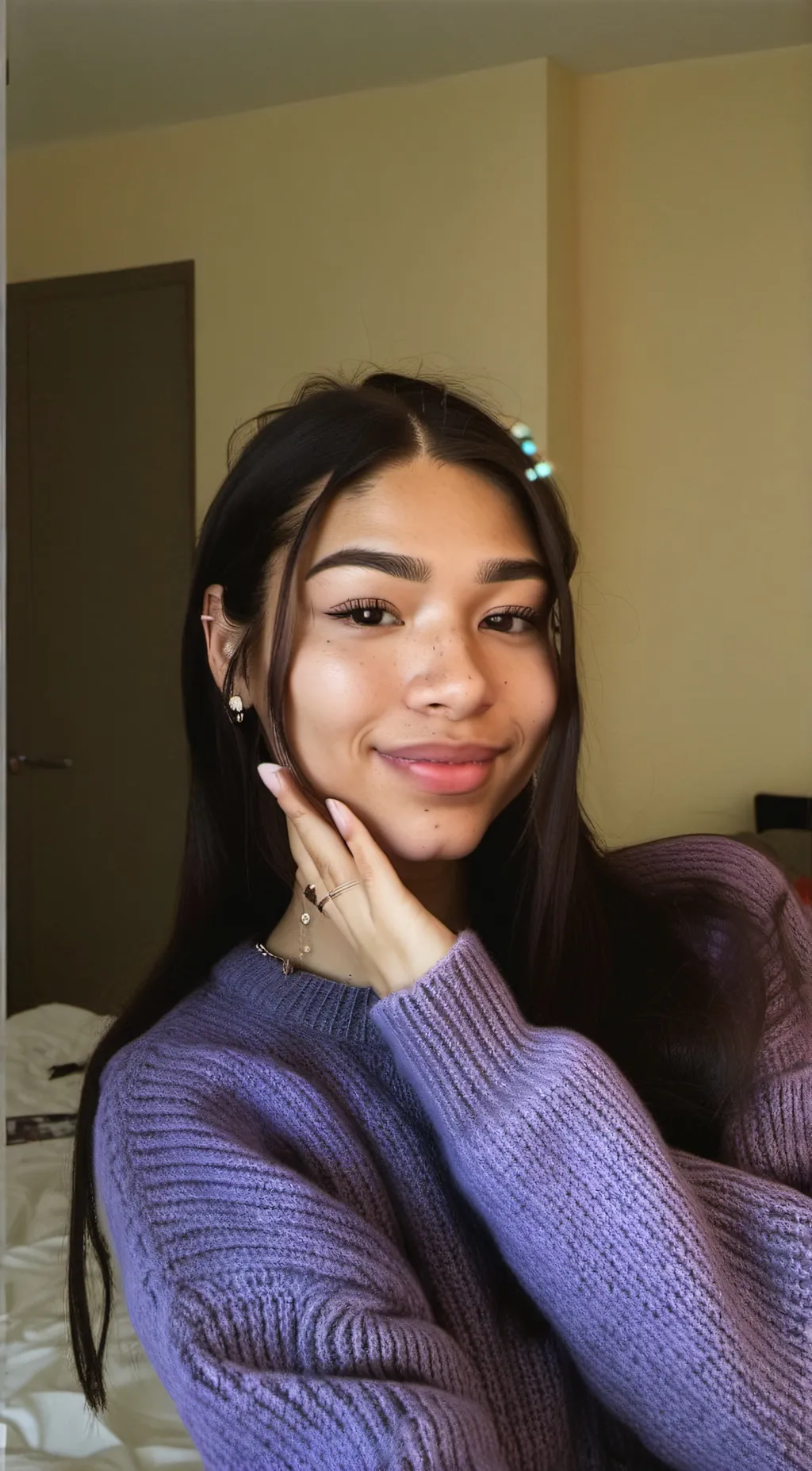 ai character: Aaliyah  background