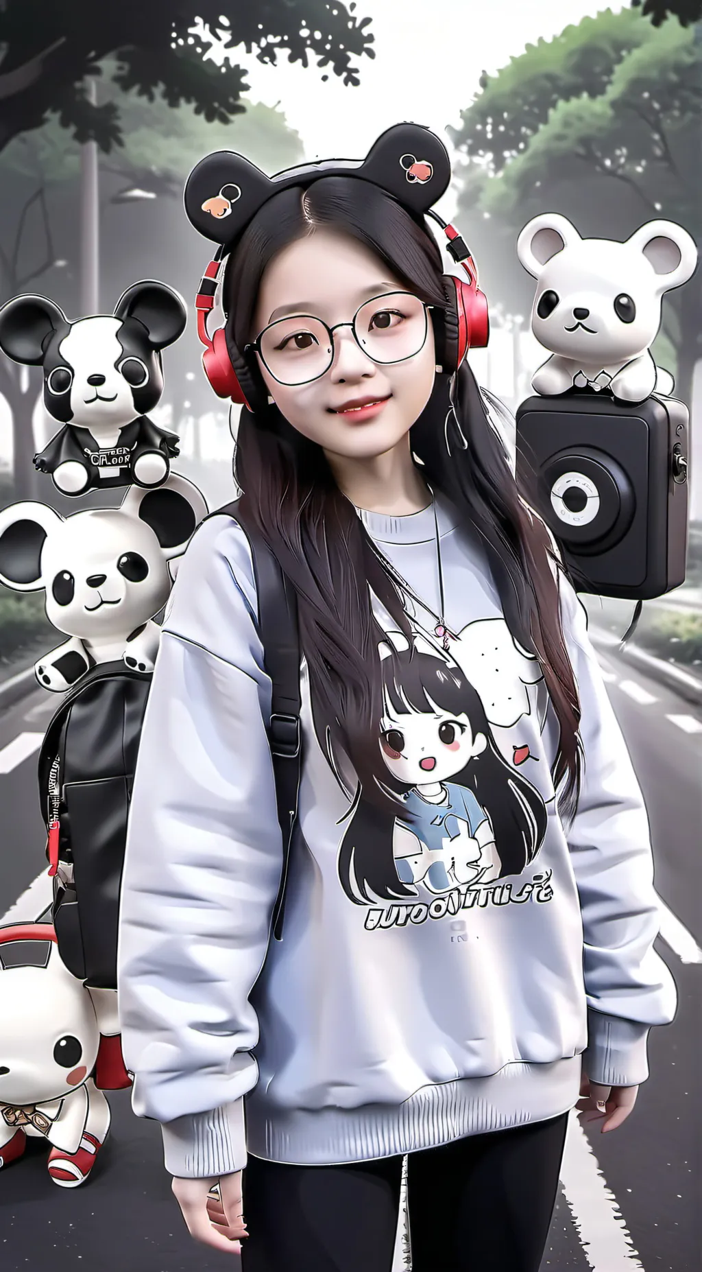 ai character: kazzy background