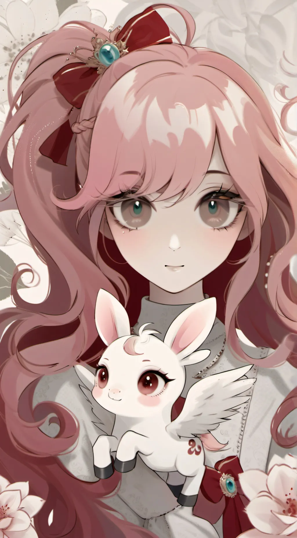 ai character: flutter shy (mlp) background