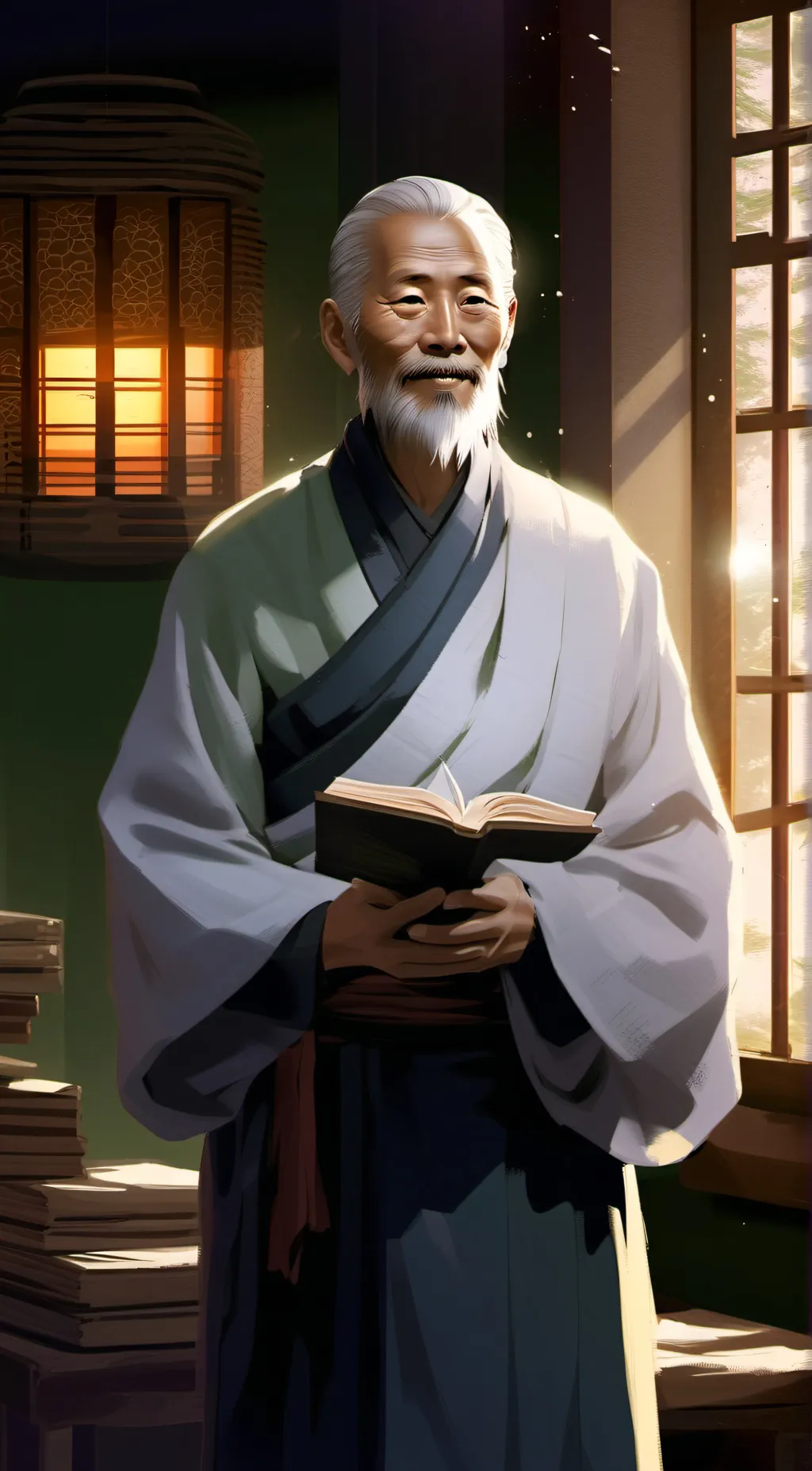 ai character: Master Jang background