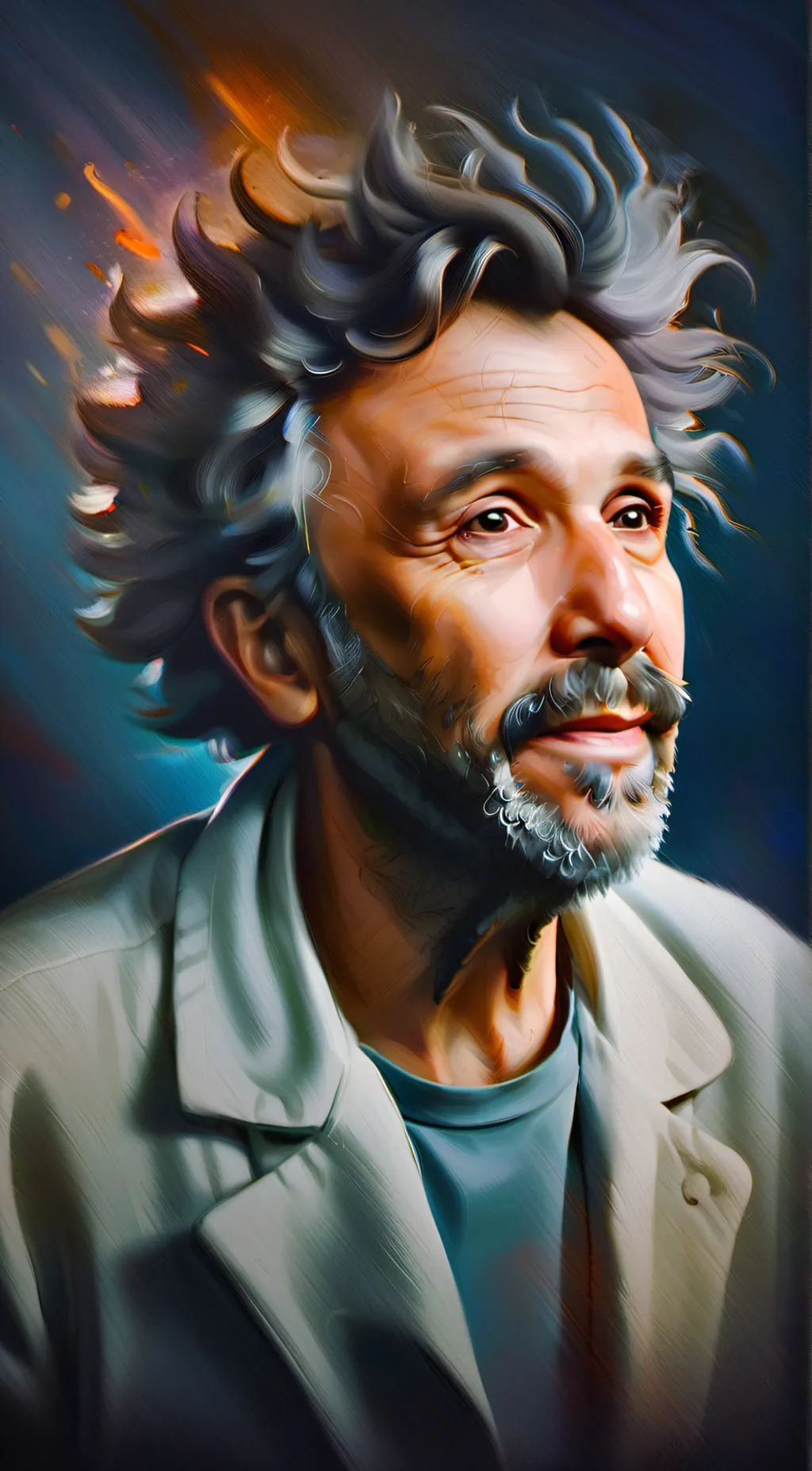 ai character: Rick background