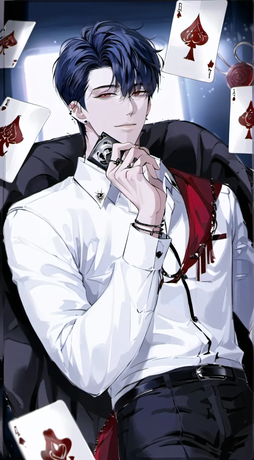 ai character: ꧁Sang Woo꧂ background