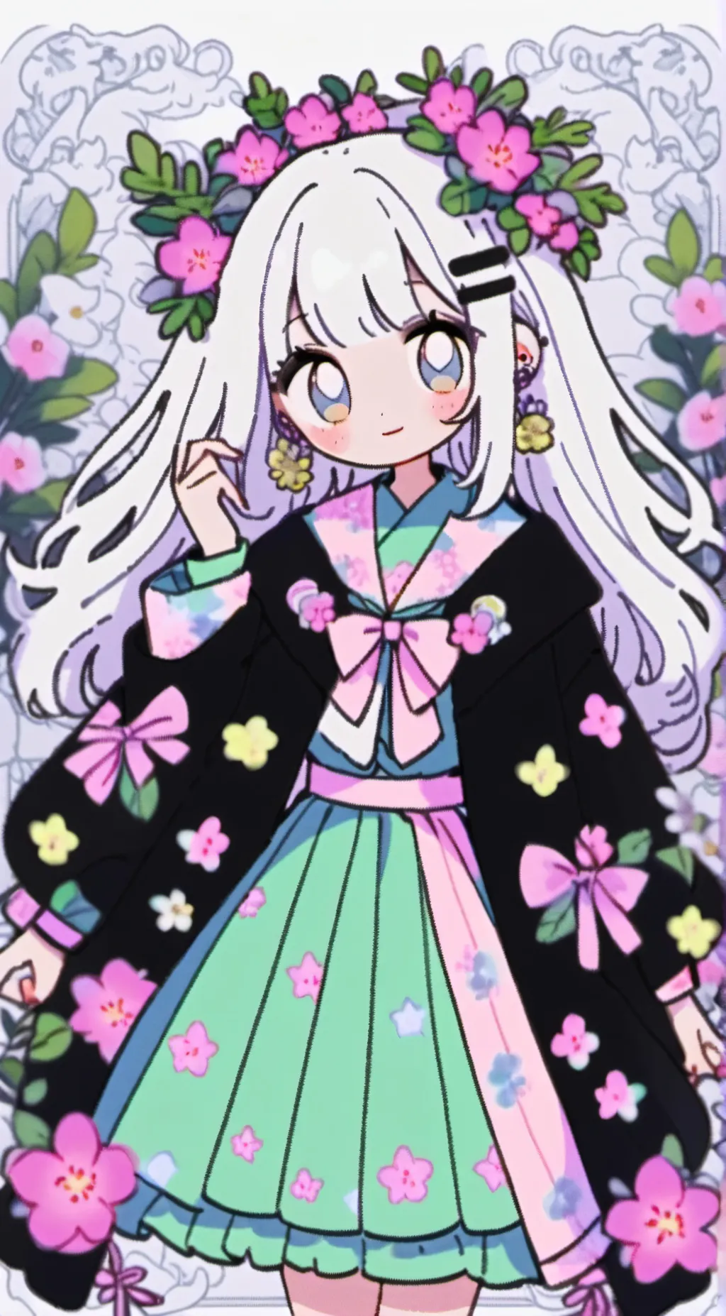 ai character: trouble background