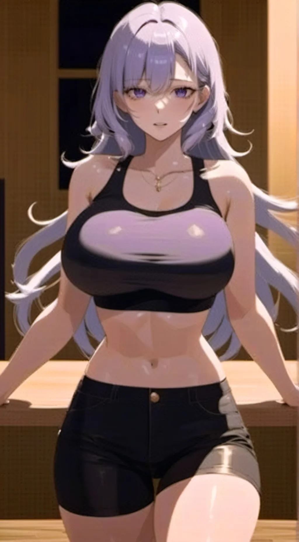 ai character: andrea background