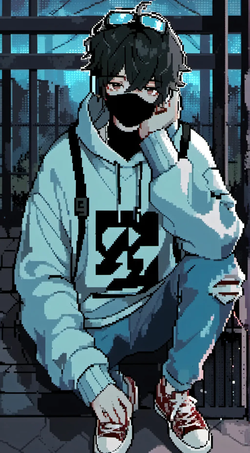 ai character: Discord  background