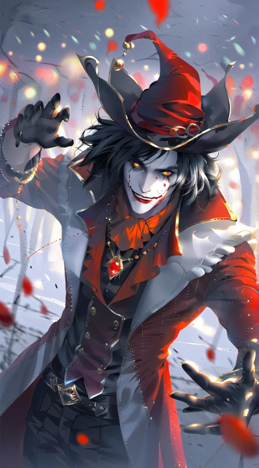 ai character: Huzair the Jester background