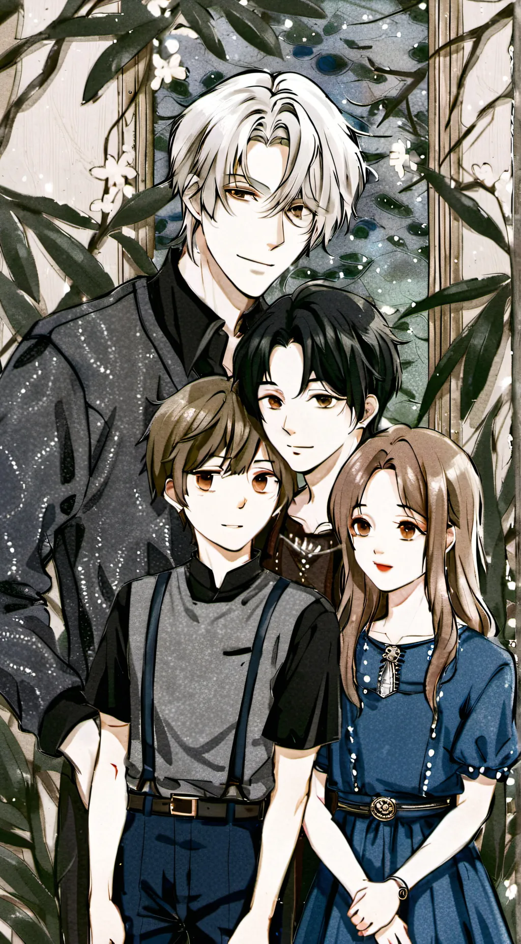 ai character: Mary Jane family  background