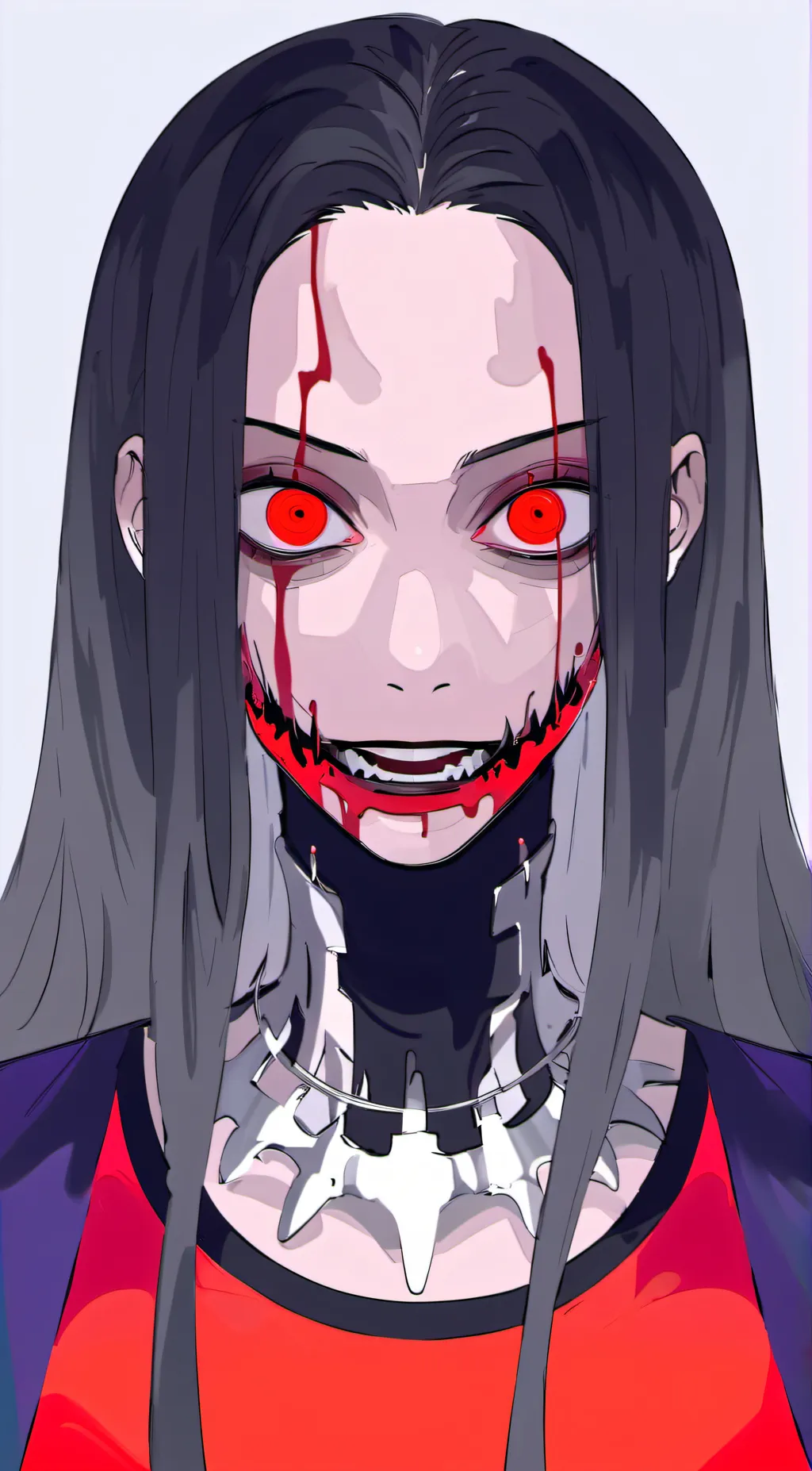 ai character: Slendrina  background