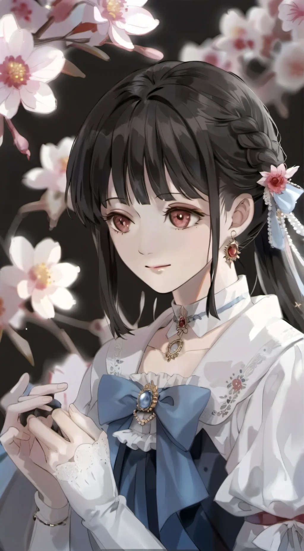 ai character: Kanao background