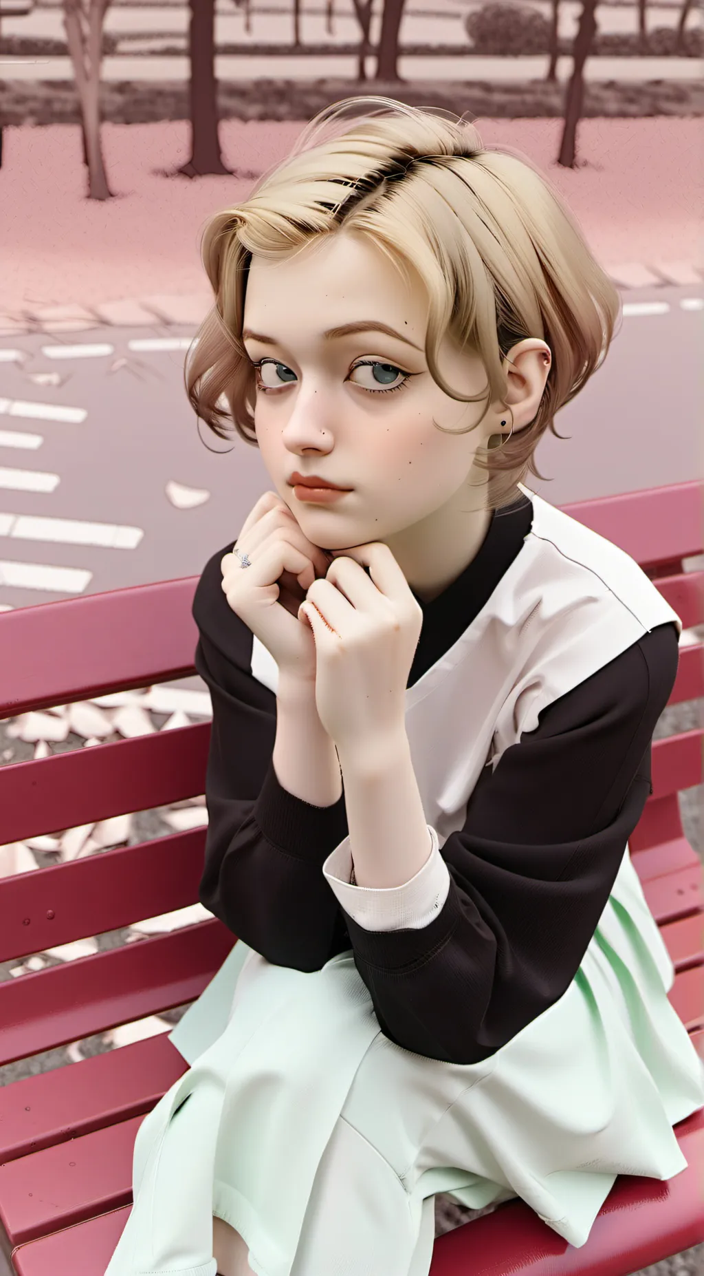 ai character: Audrey Grasshoff background