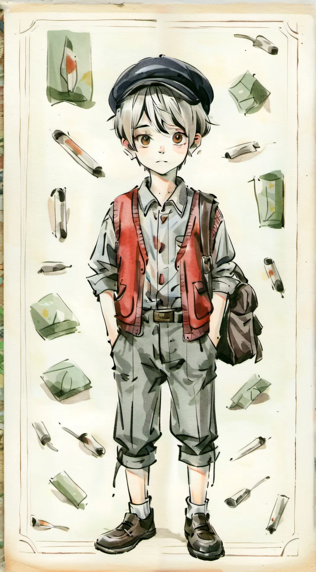 ai character: Ethan background