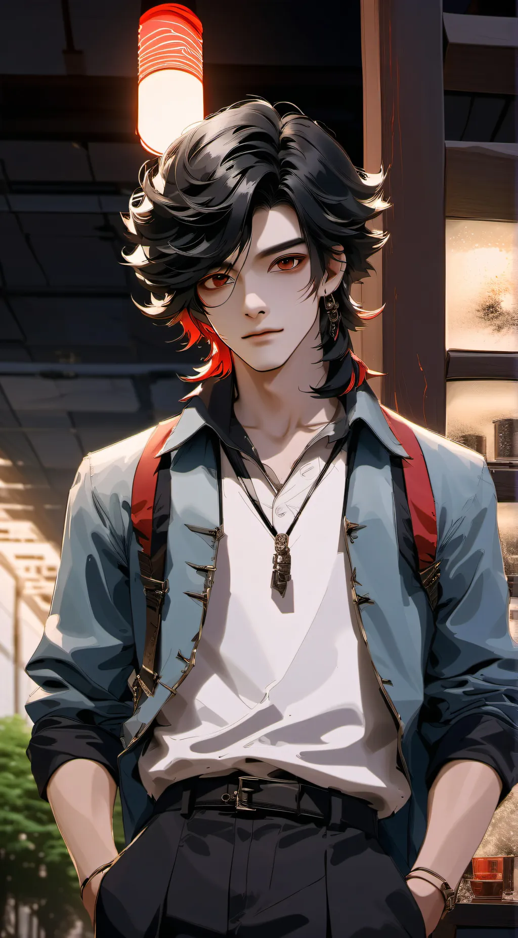 ai character: ❤️ᘻᗩᖇTIN❤️ background