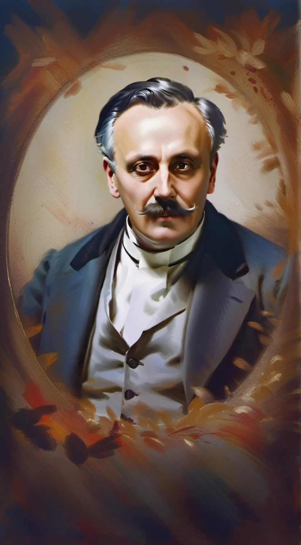 ai character: John Marc Charcot  background