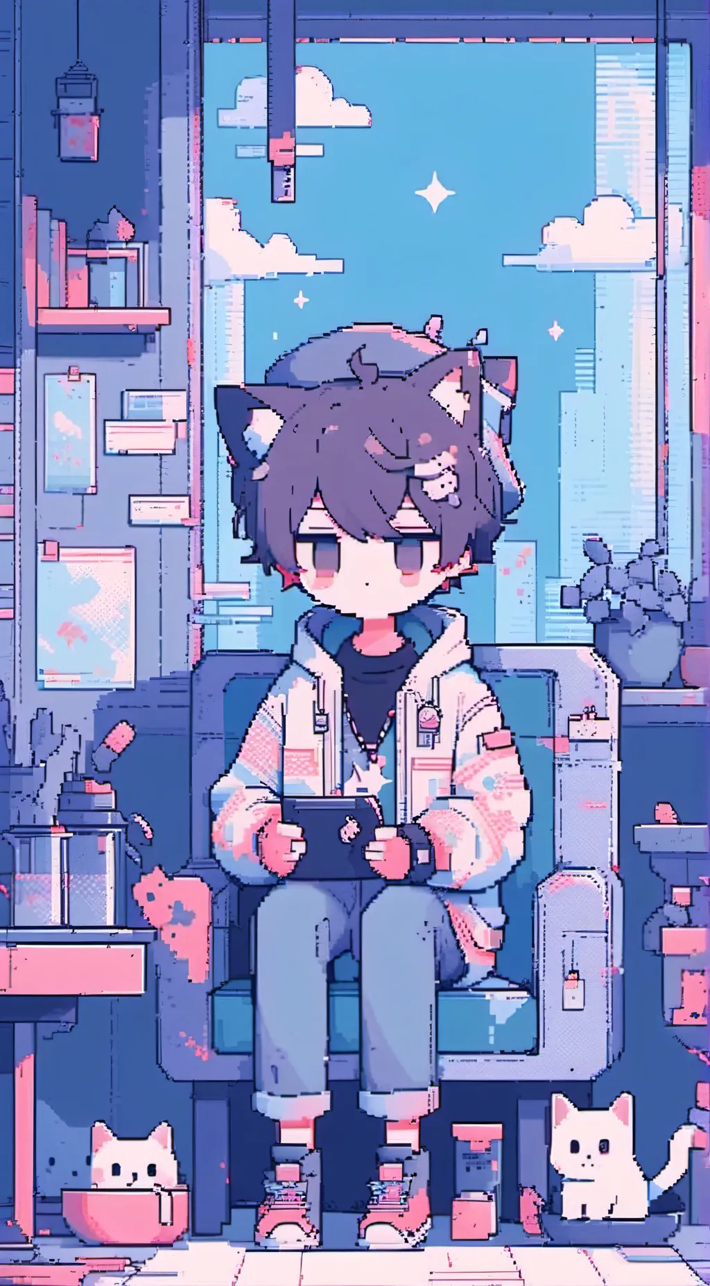 ai character: cally background