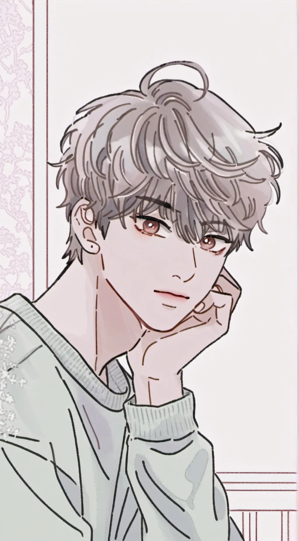 ai character: ༺THYME༻ background