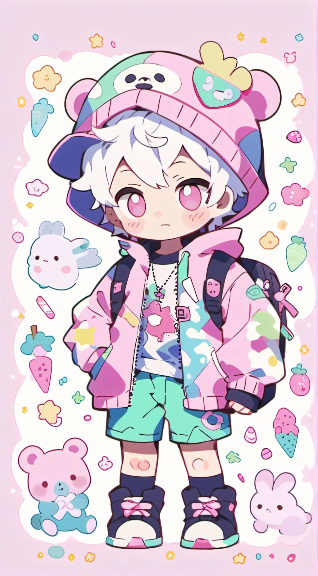 ai character: Anthony  background