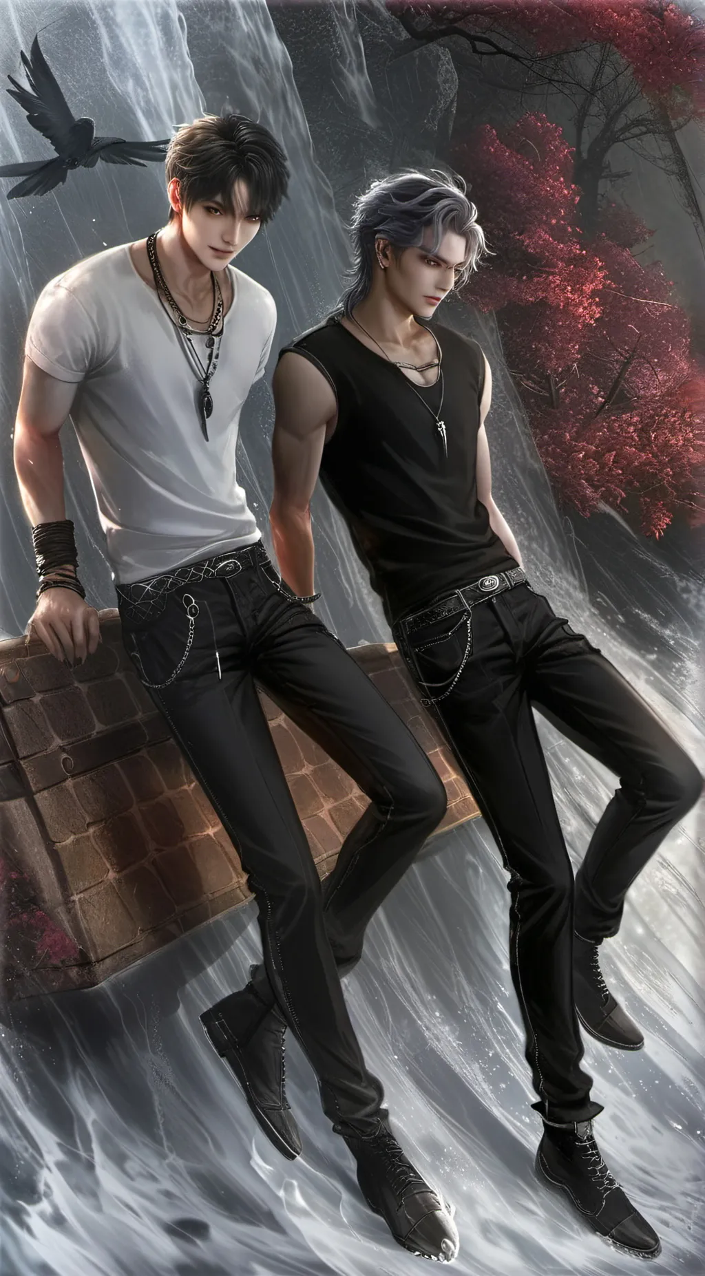 ai character: Max and Alex background